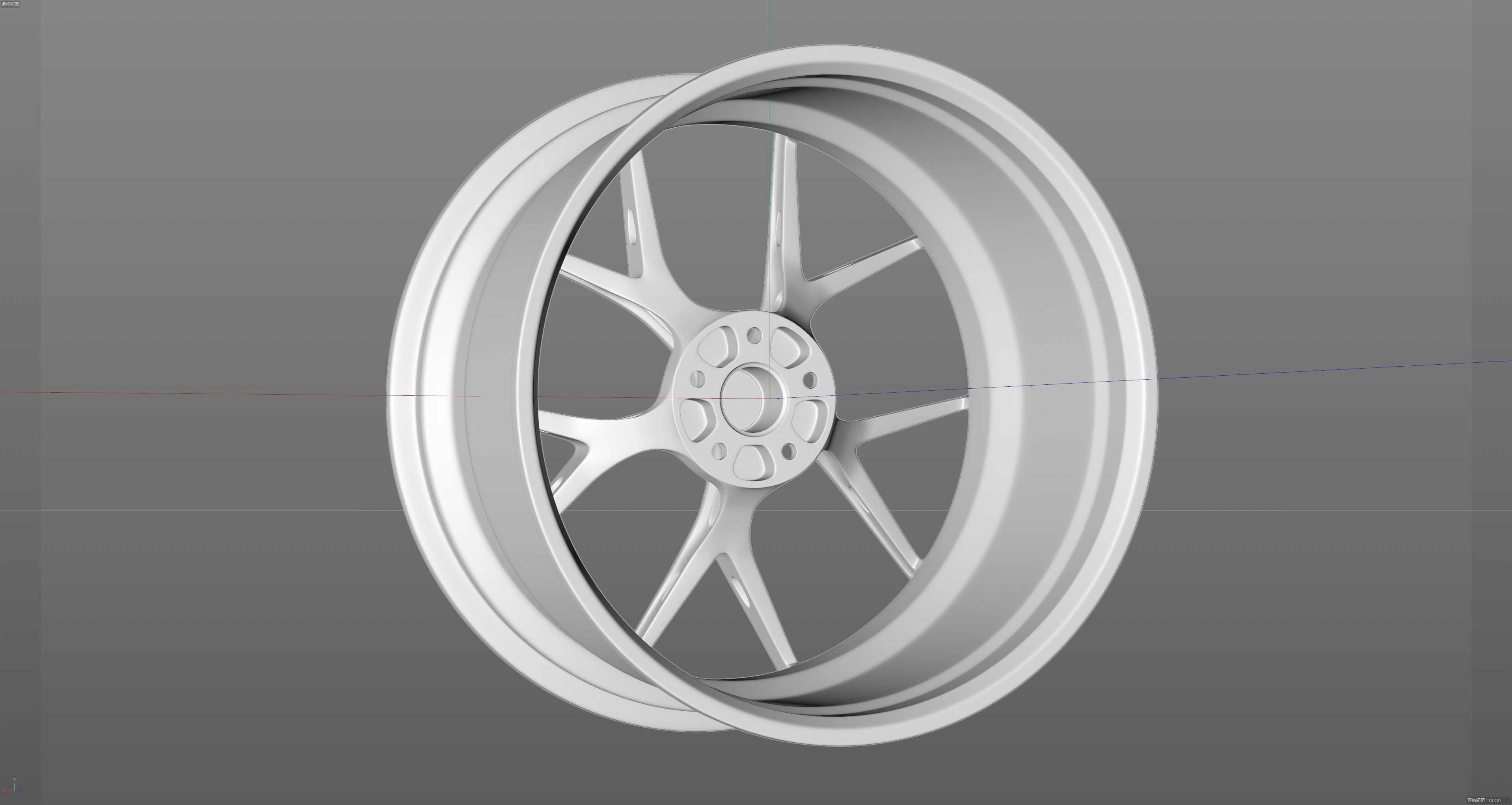 BBS FIR Low-poly 3D model_15