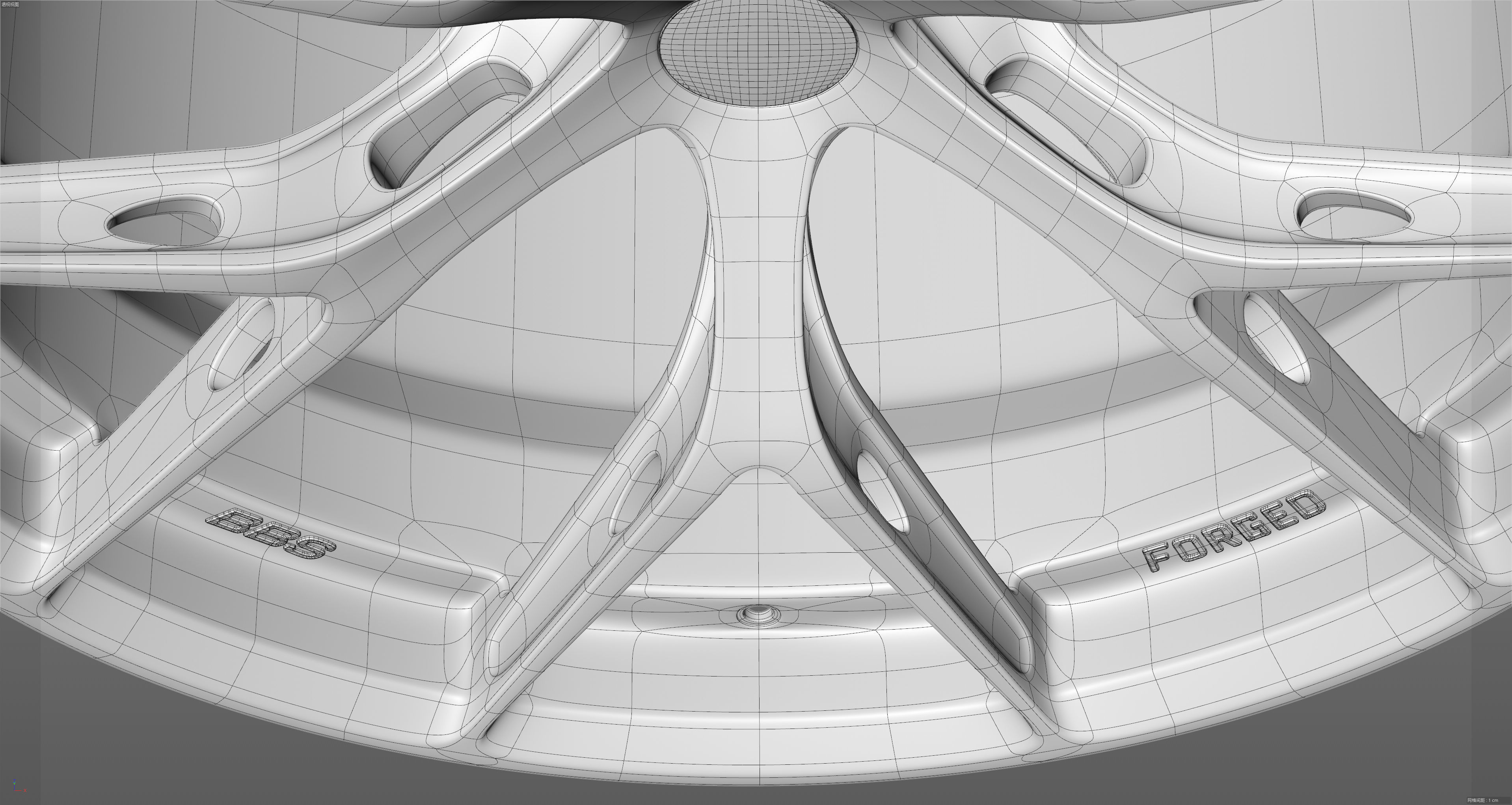 BBS FIR Low-poly 3D model_33