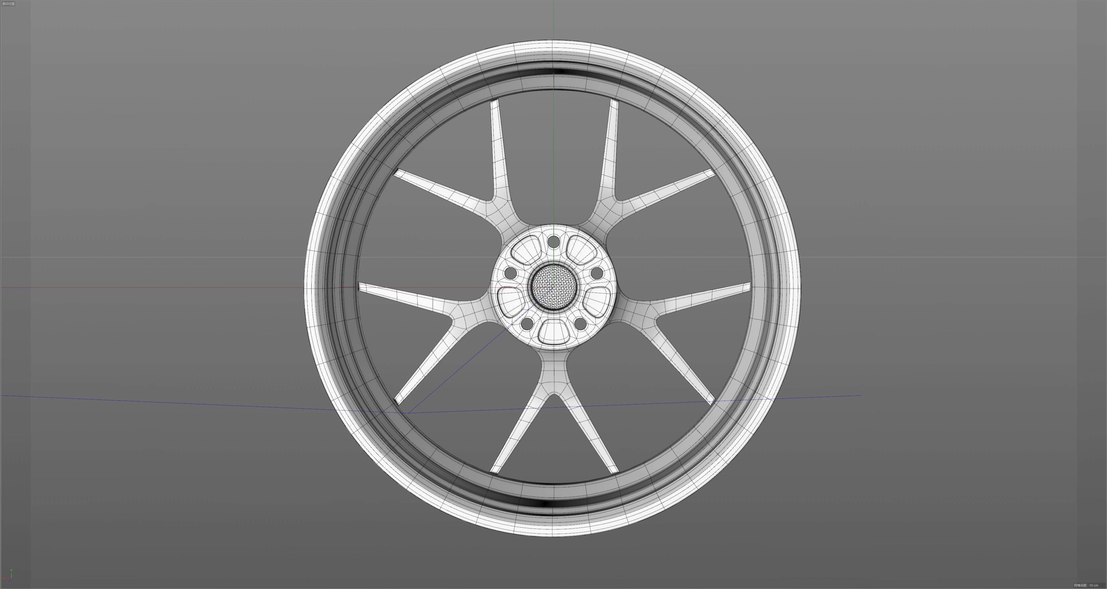 BBS FIR Low-poly 3D model_27