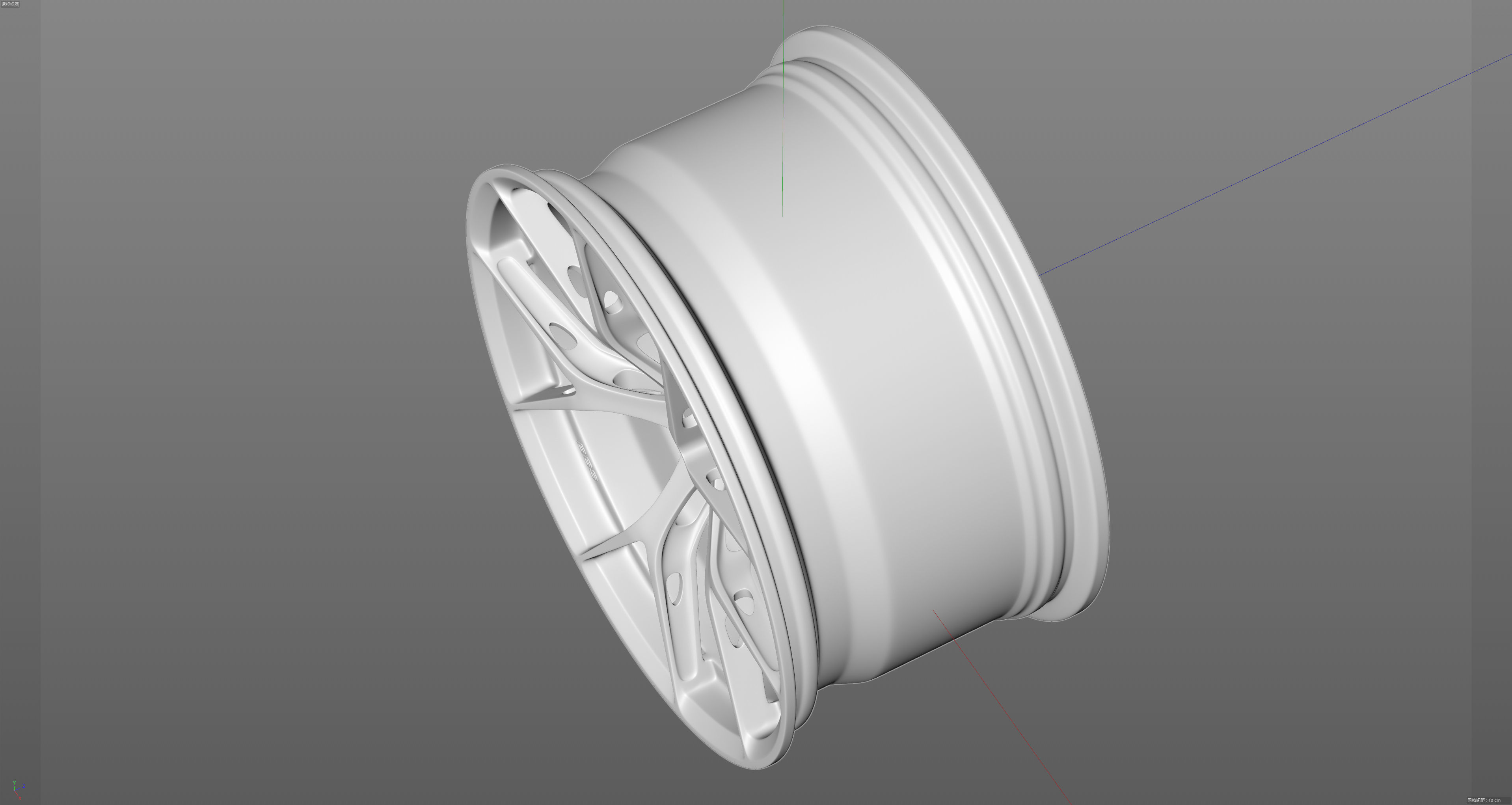 BBS FIR Low-poly 3D model_17