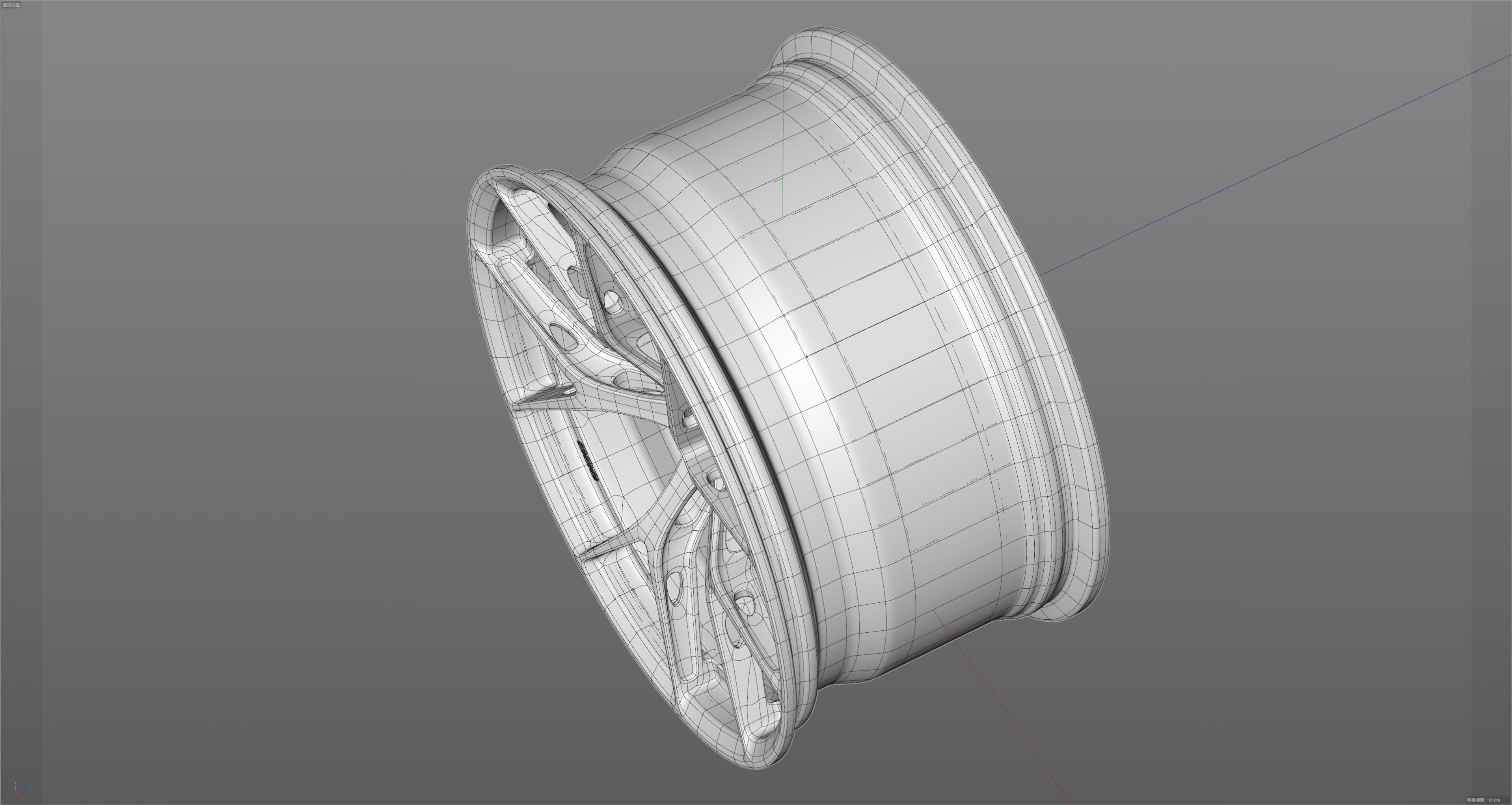 BBS FIR Low-poly 3D model_28