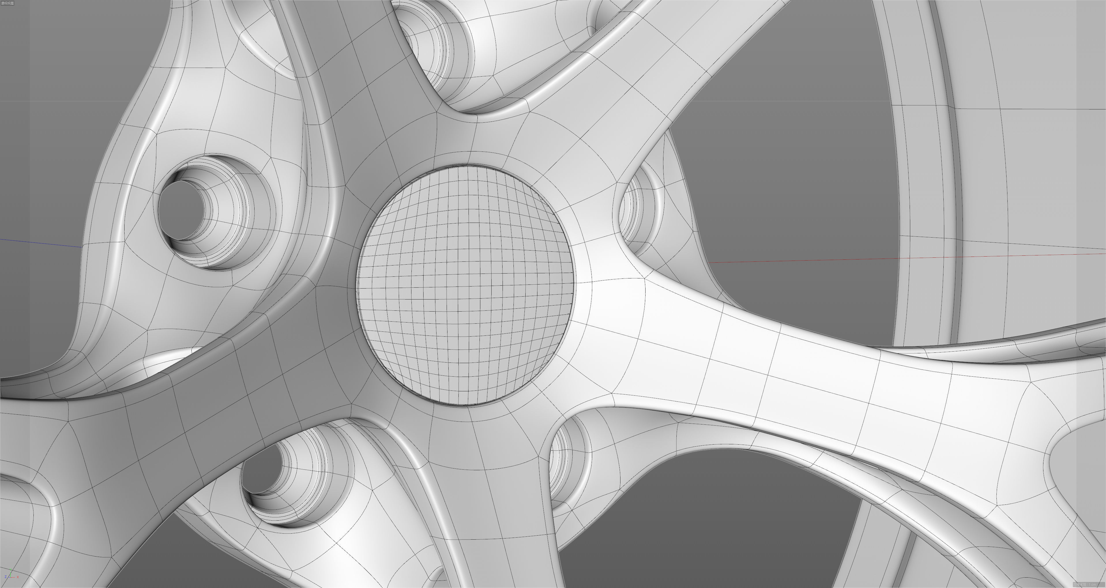 BBS FIR Low-poly 3D model_30