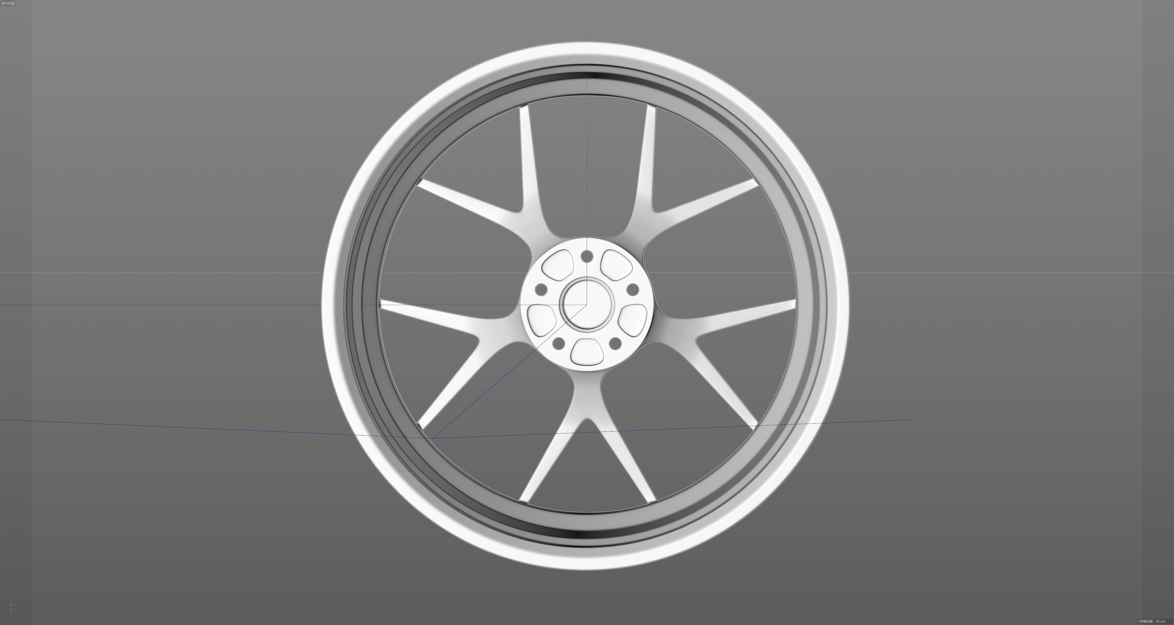 BBS FIR Low-poly 3D model_16