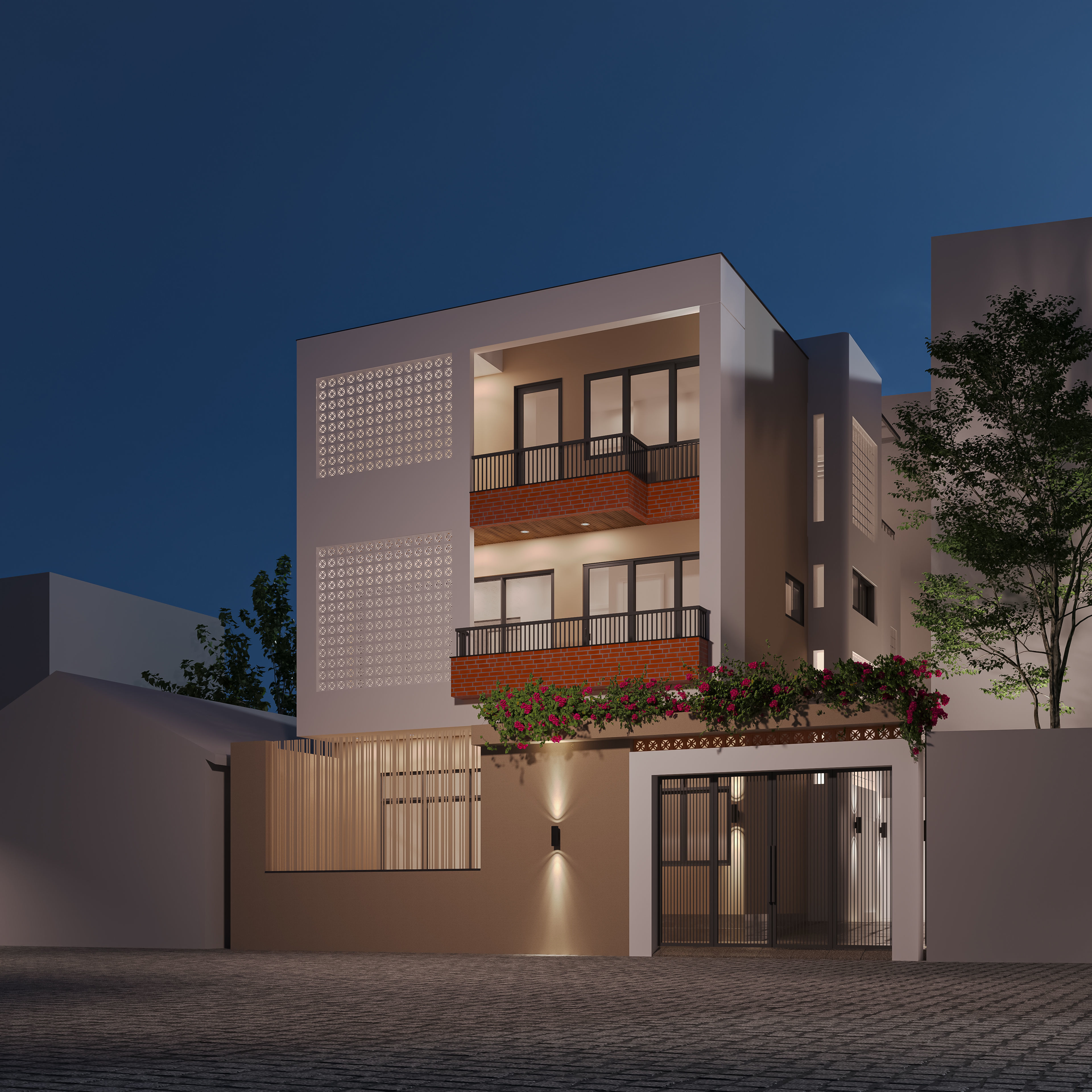 CANH VAI PROFILE Free 3D model_4