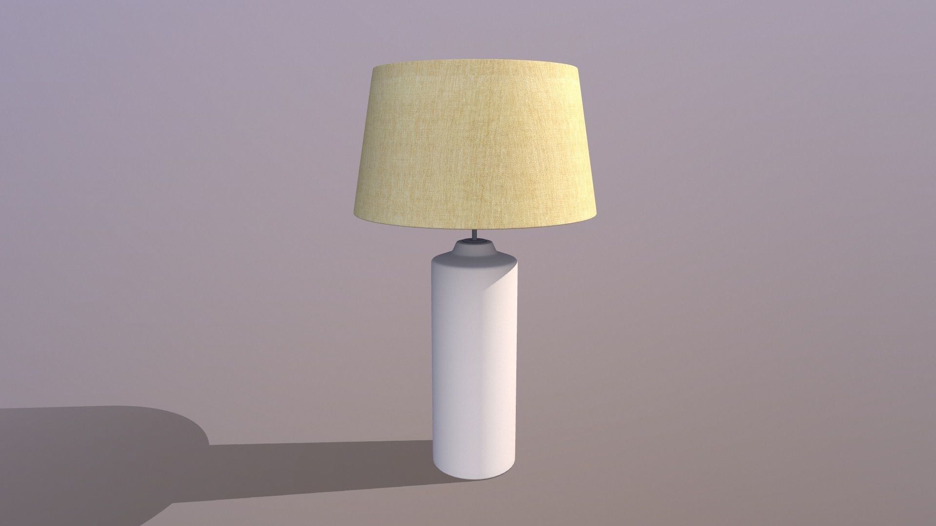 Table Lamp 3D model_2