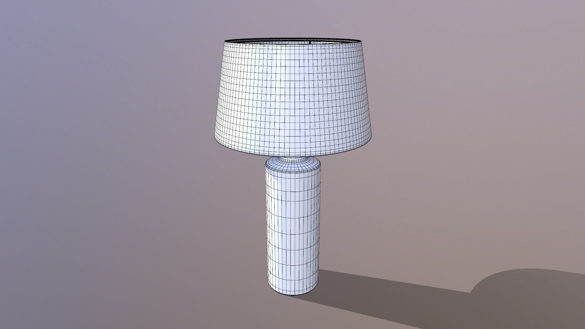 Table Lamp 3D model_10