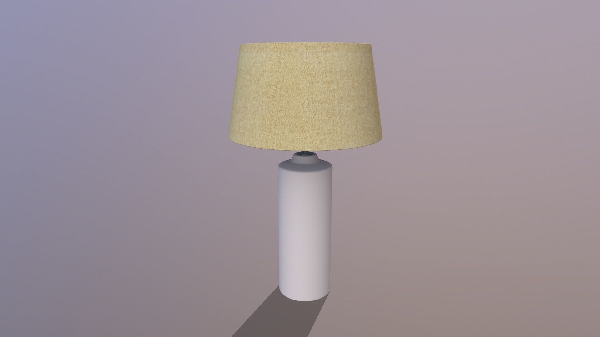 Table Lamp 3D model_3