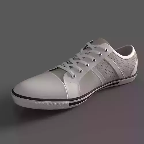 Center Low Top Sneaker-WhiteTaupe