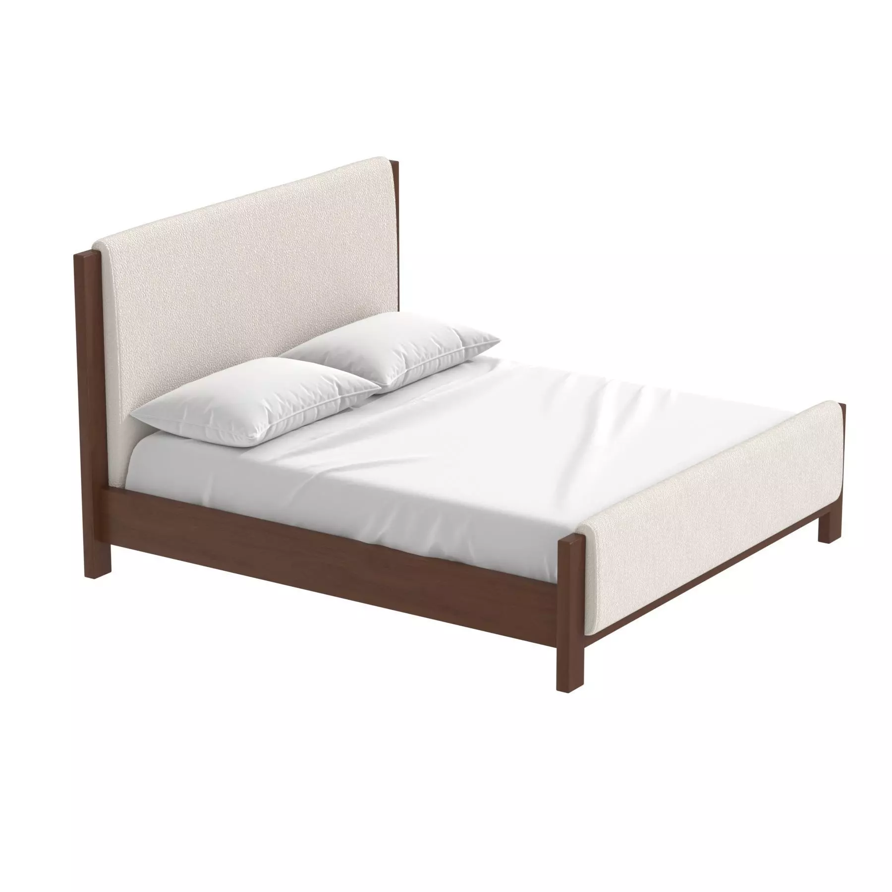 Four hands Willem Bed 3D model