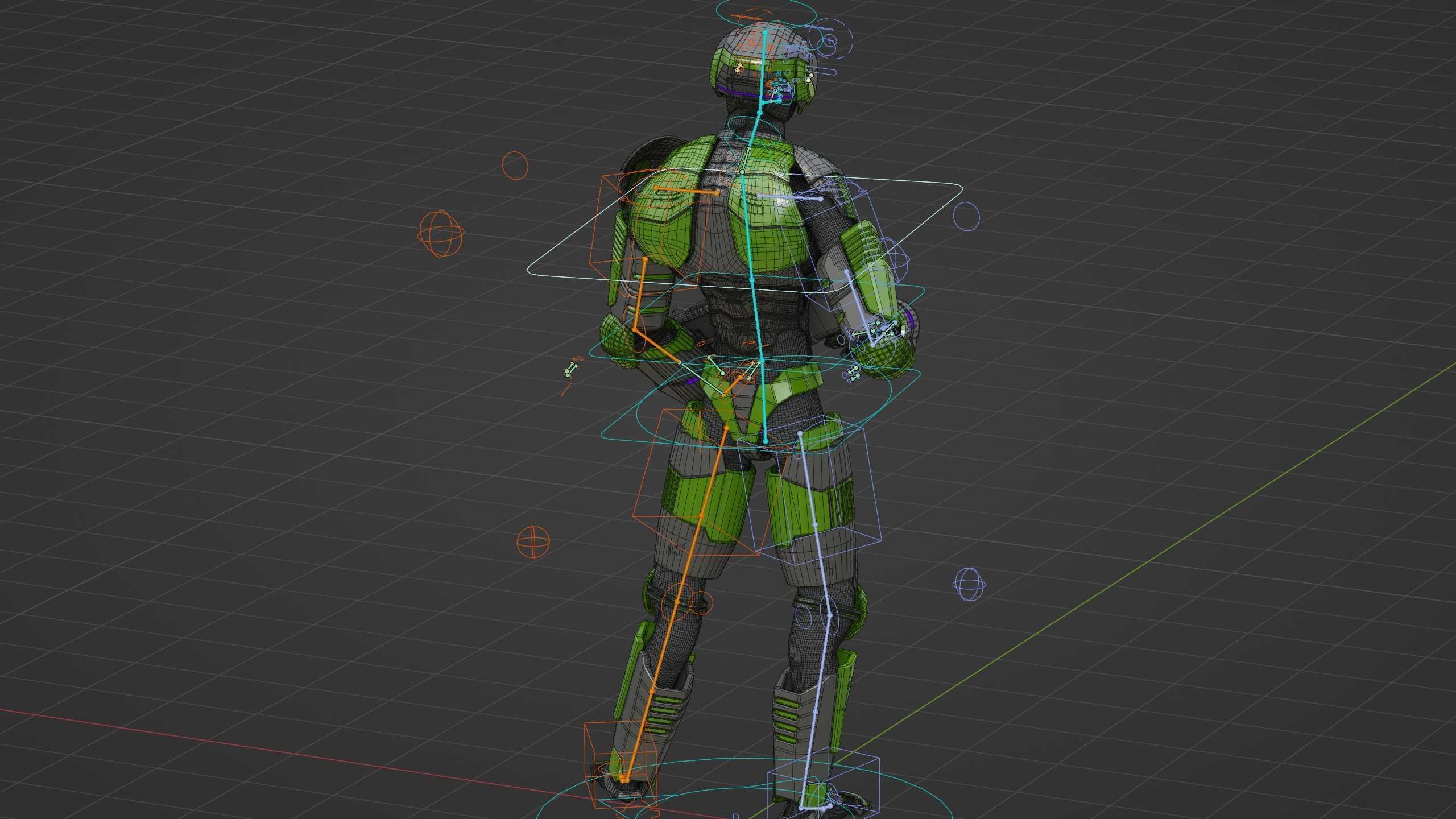ALIEN TROOPER ZHORG Rigged for Unreal Engine - Unity - MIXAMO 3D model_38