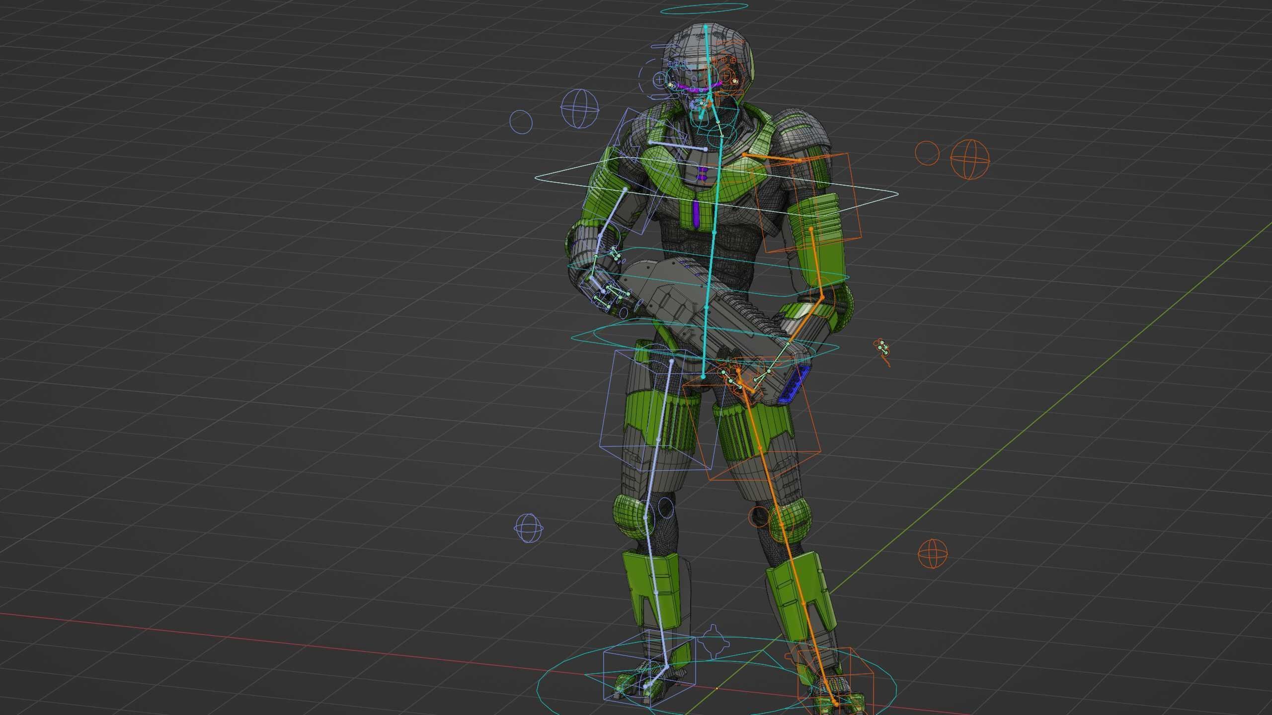 ALIEN TROOPER ZHORG Rigged for Unreal Engine - Unity - MIXAMO 3D model_37