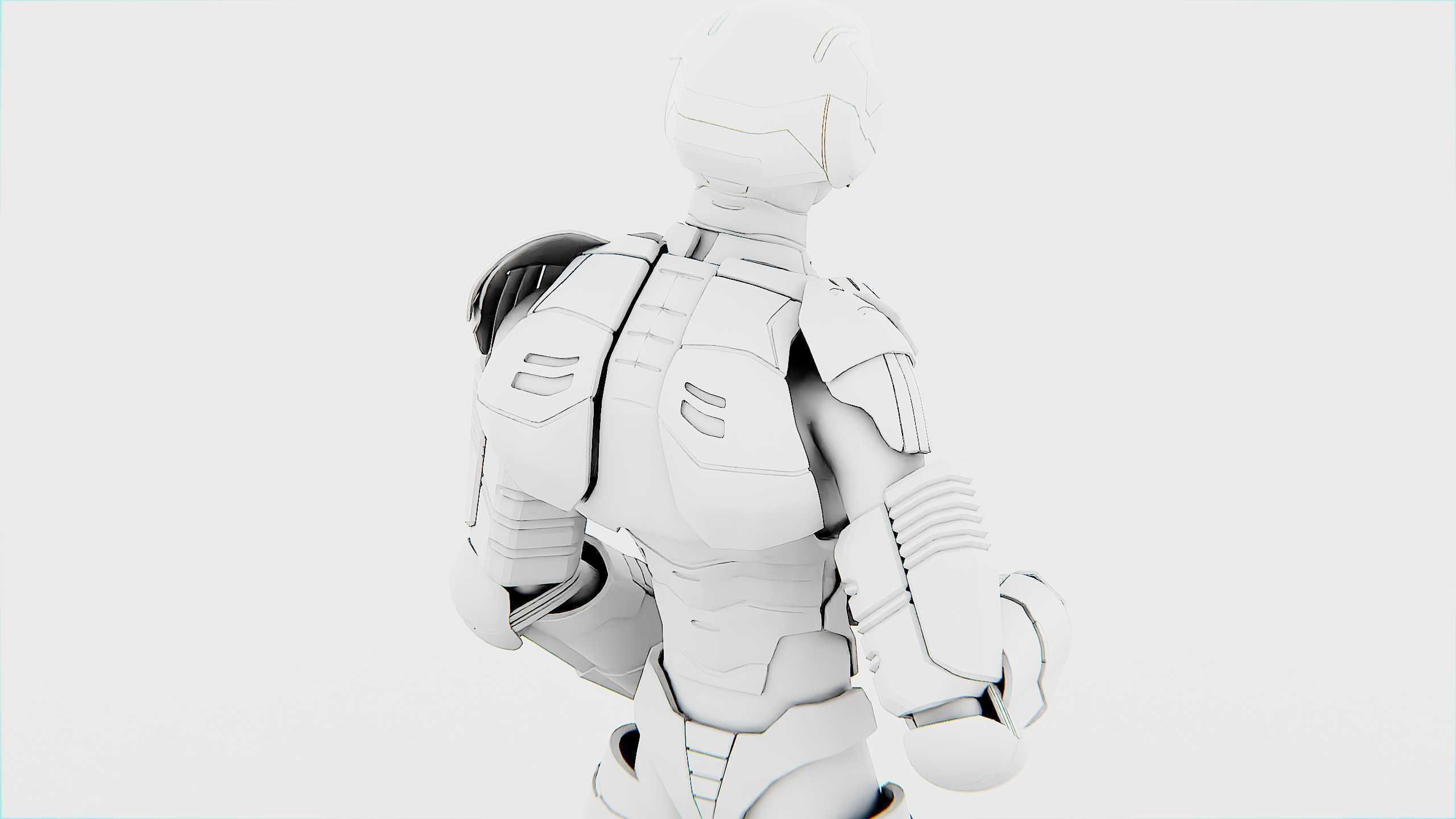 ALIEN TROOPER ZHORG Rigged for Unreal Engine - Unity - MIXAMO 3D model_36