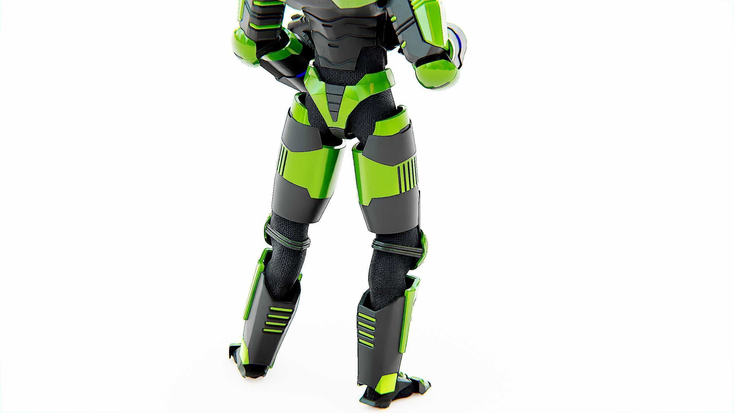 ALIEN TROOPER ZHORG Rigged for Unreal Engine - Unity - MIXAMO 3D model_29