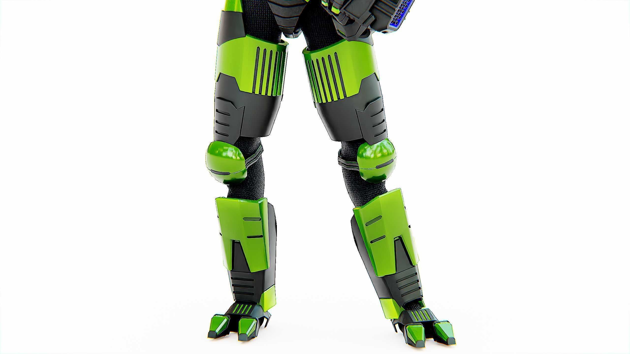 ALIEN TROOPER ZHORG Rigged for Unreal Engine - Unity - MIXAMO 3D model_28