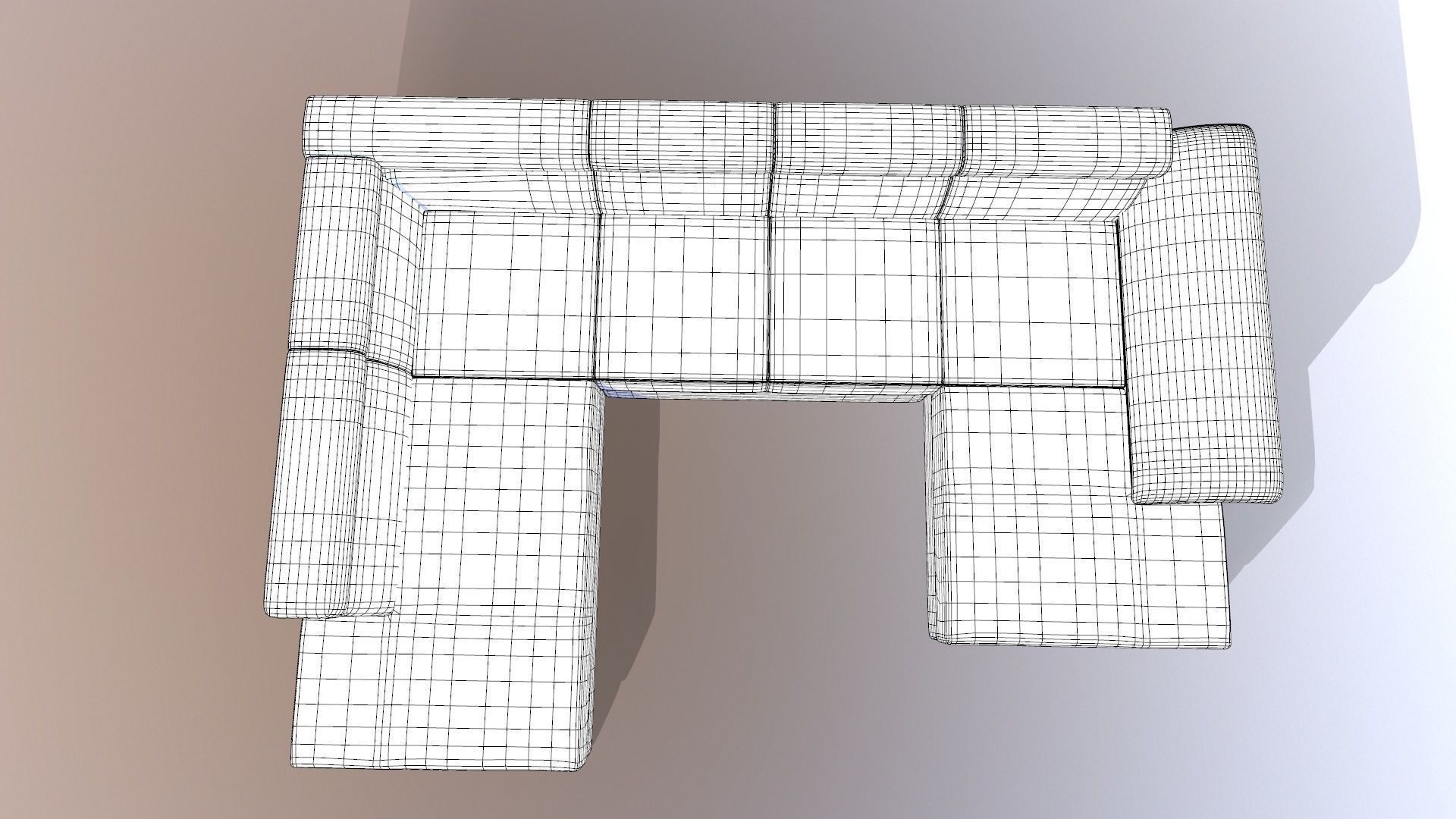 Sofa 7-Seater 3D model_11