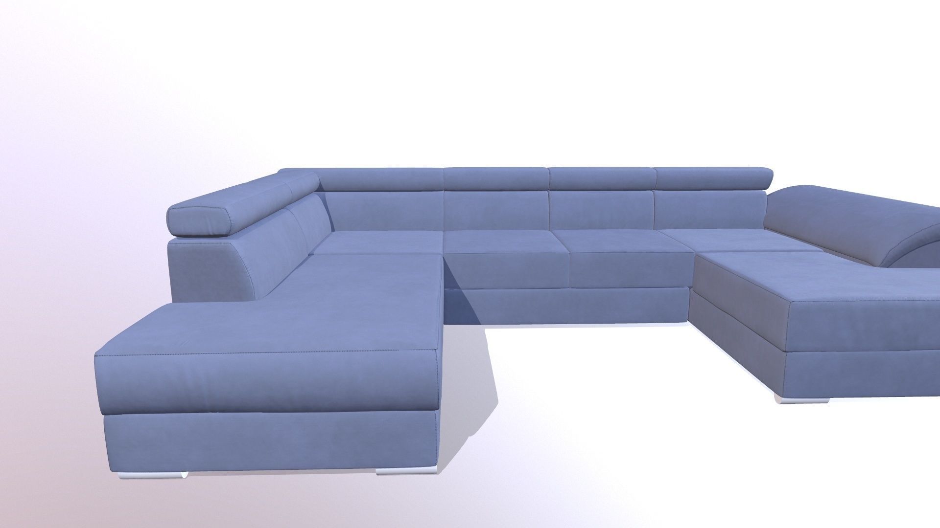 Sofa 7-Seater 3D model_9