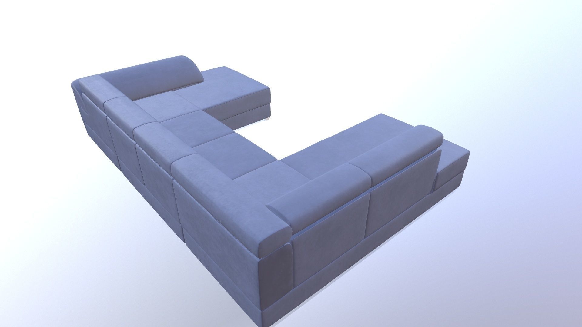 Sofa 7-Seater 3D model_6
