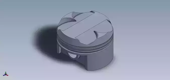 Gasoline Piston 4 Valves Domed