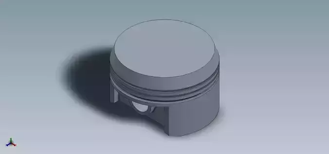 Gasoline Piston Domed