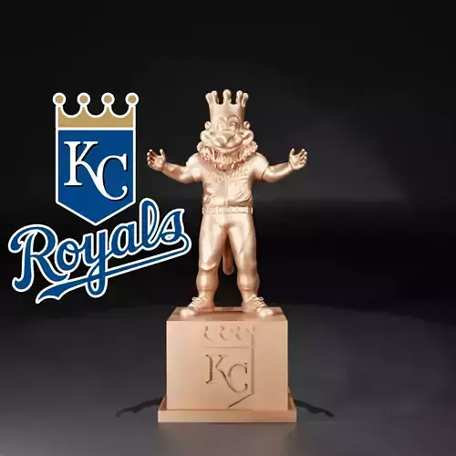 MLB - KANSAS CITY ROYALS MASCOT STATUE - 3D PRINT