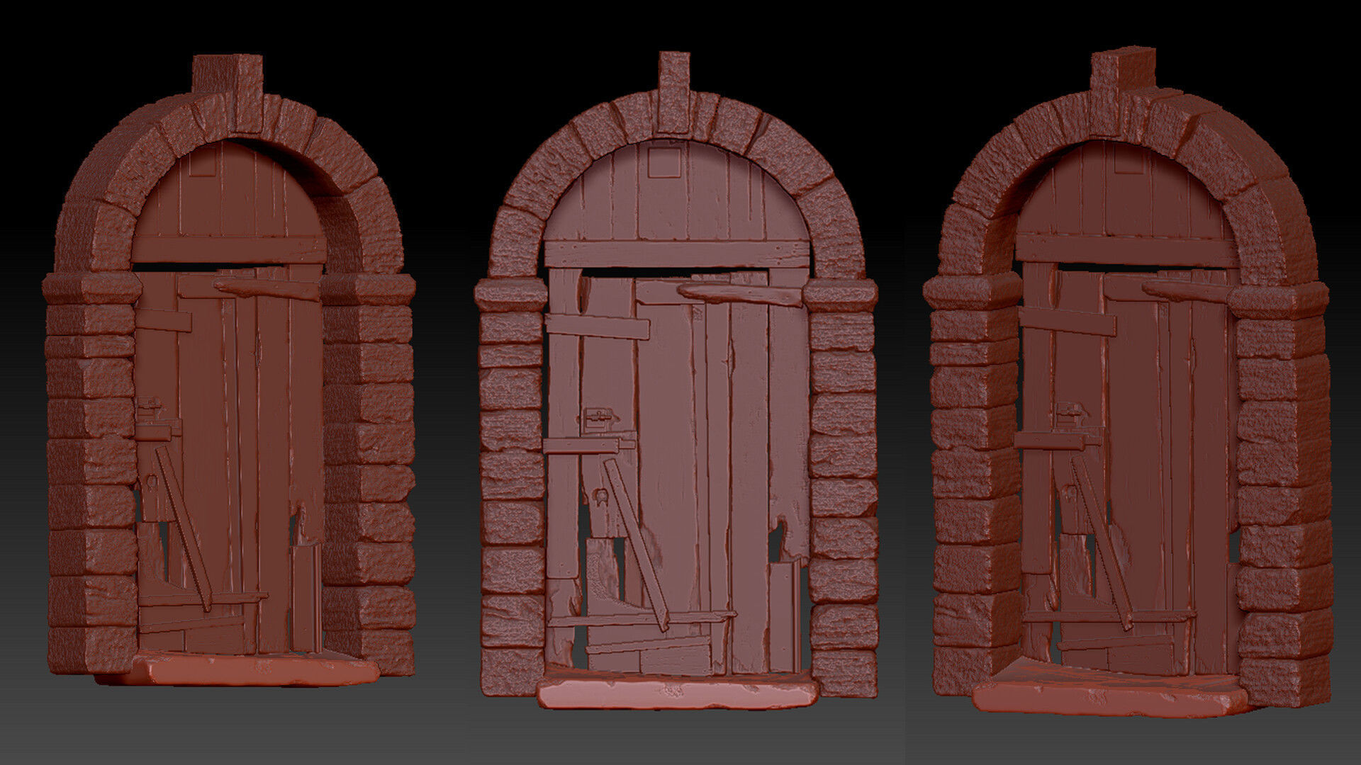  Test task Room 8 Low-poly 3D model_4