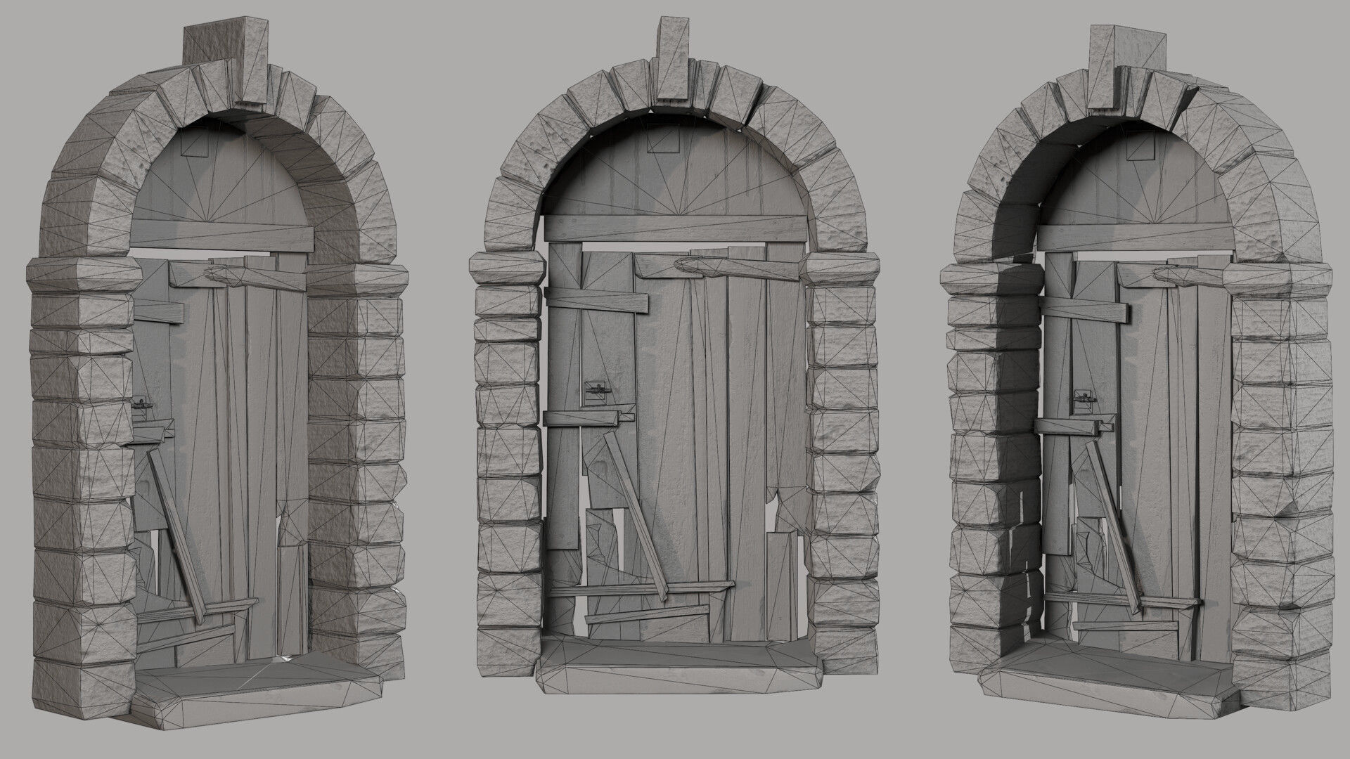  Test task Room 8 Low-poly 3D model_5