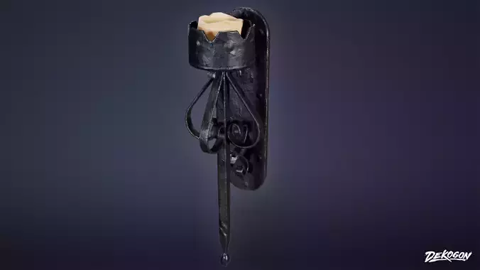 MEDIEVAL - Candles 08 - LOW POLY