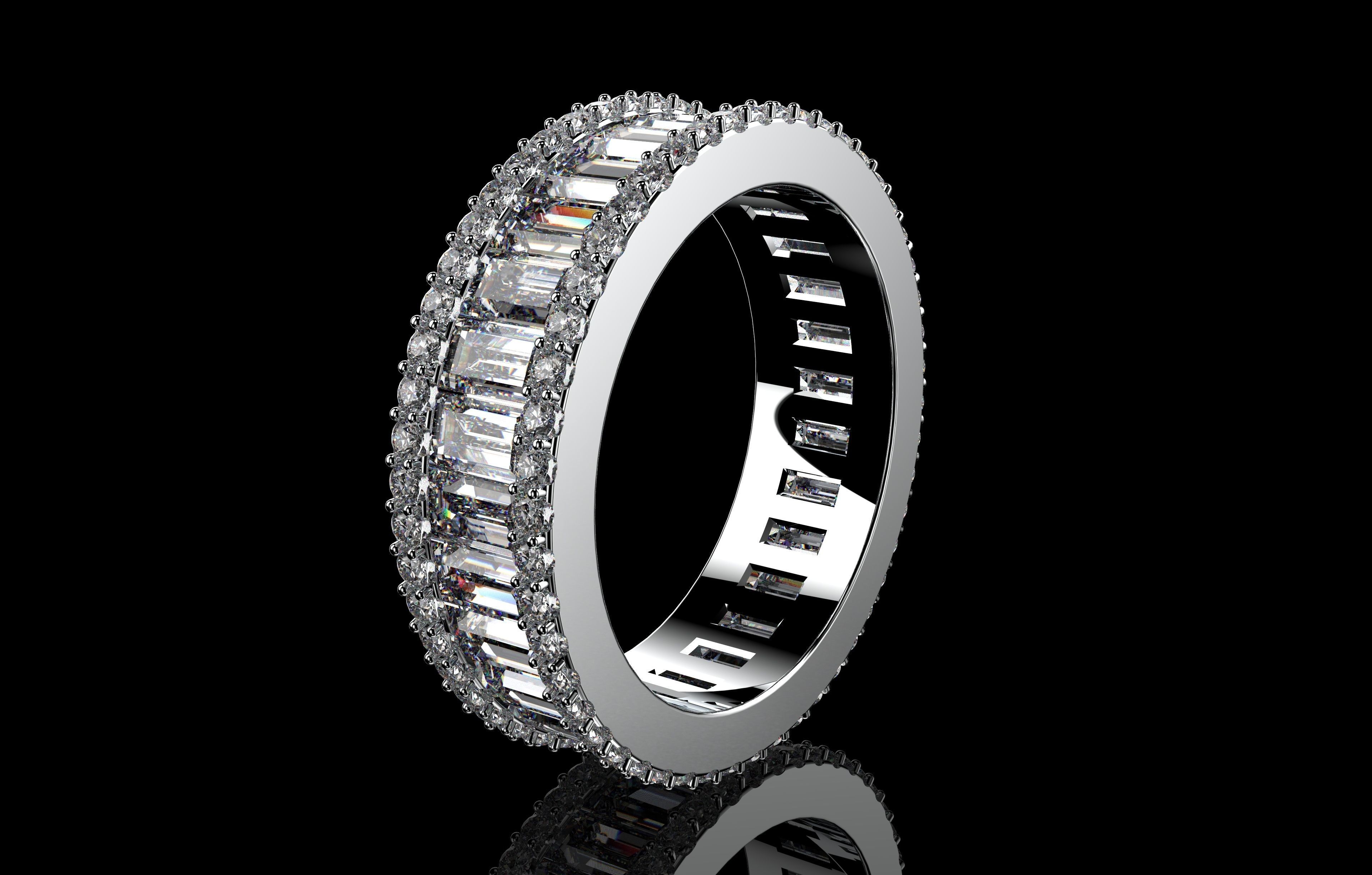 Ring Collection  3D print model_7