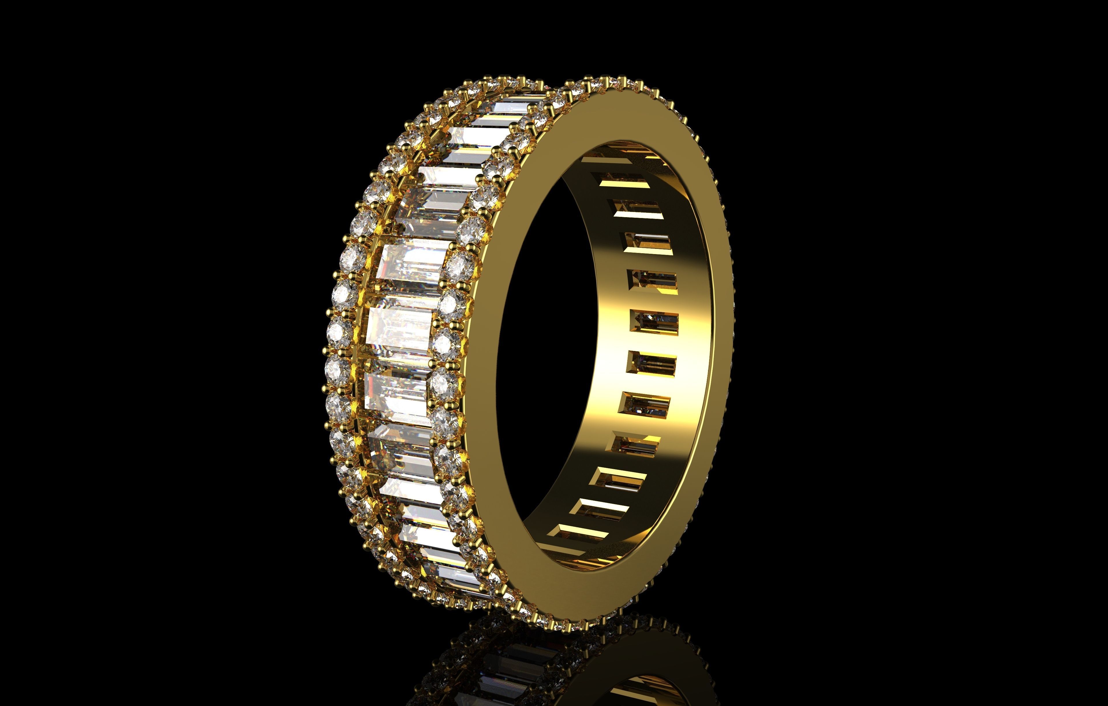 Ring Collection  3D print model_9