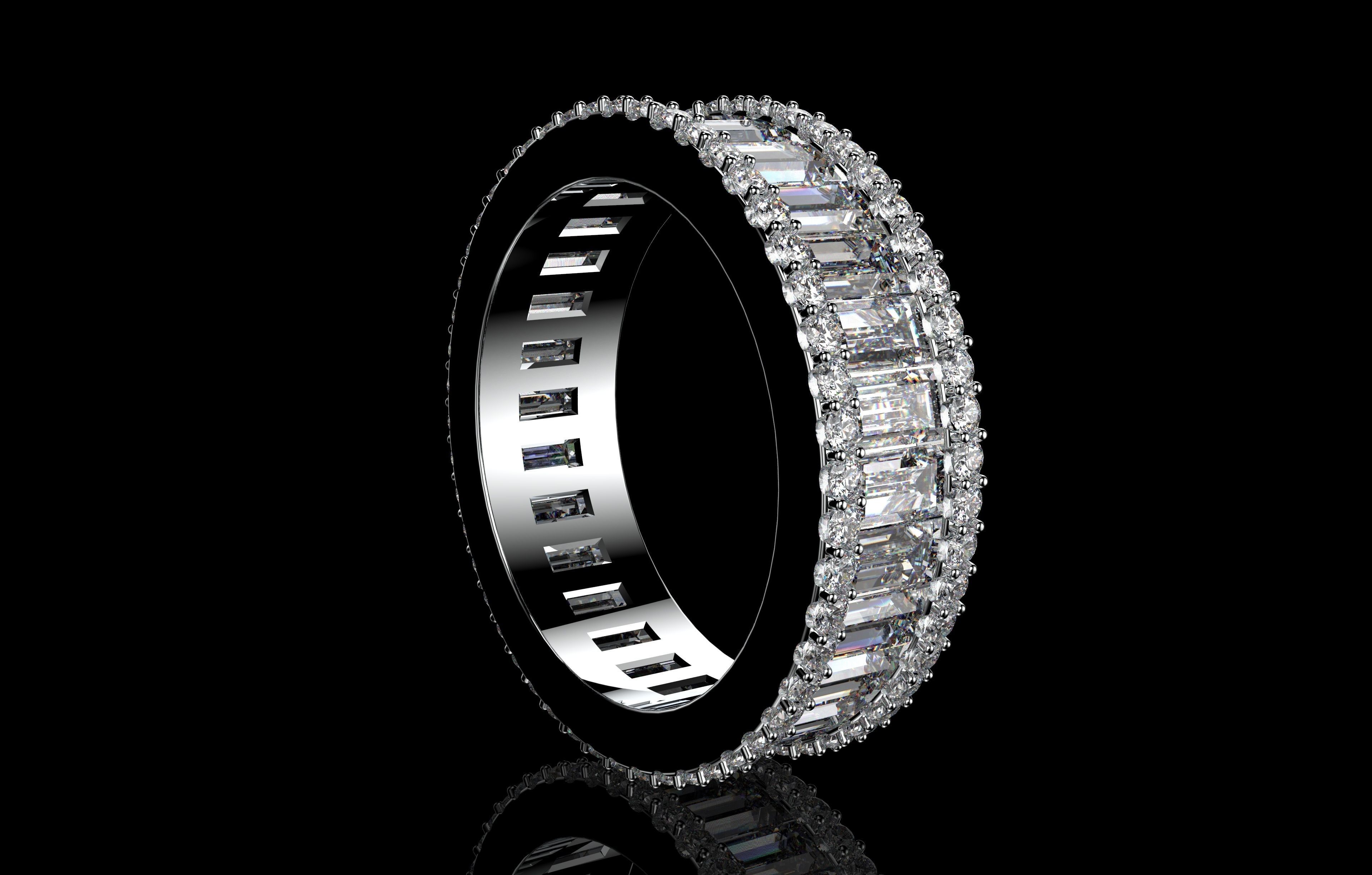 Ring Collection  3D print model_8