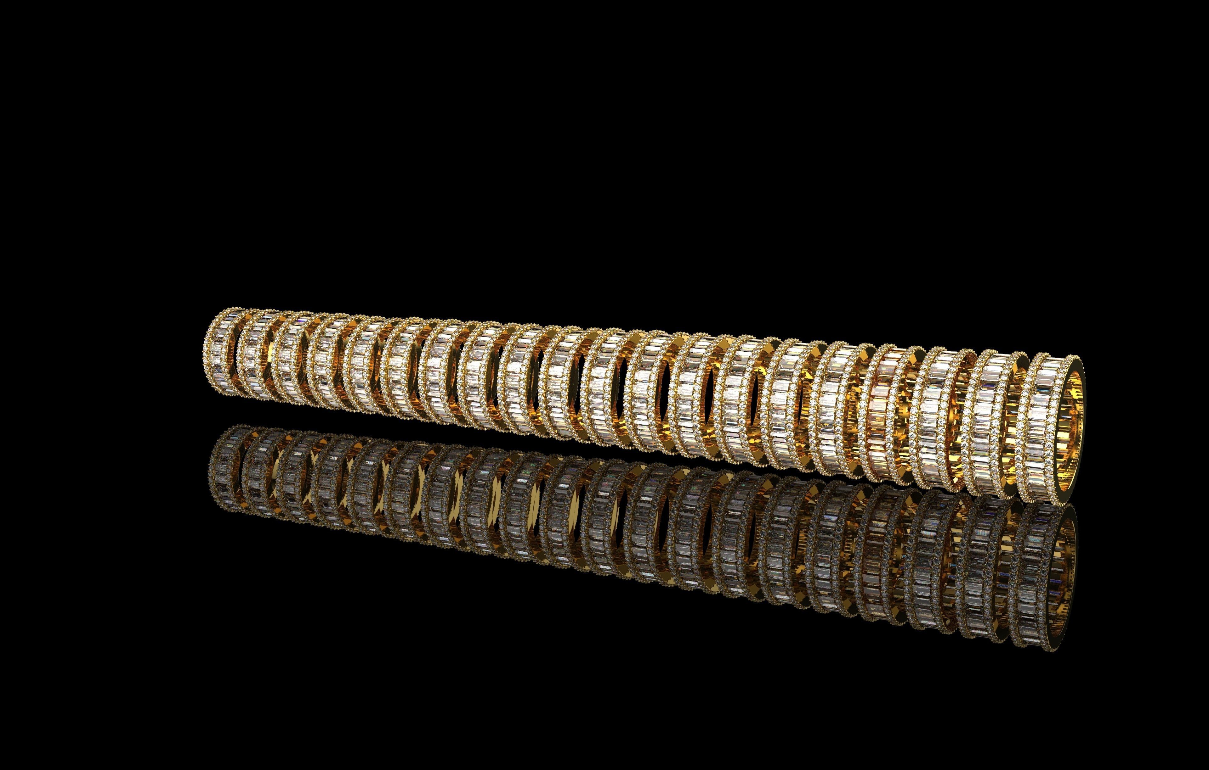 Ring Collection  3D print model_5