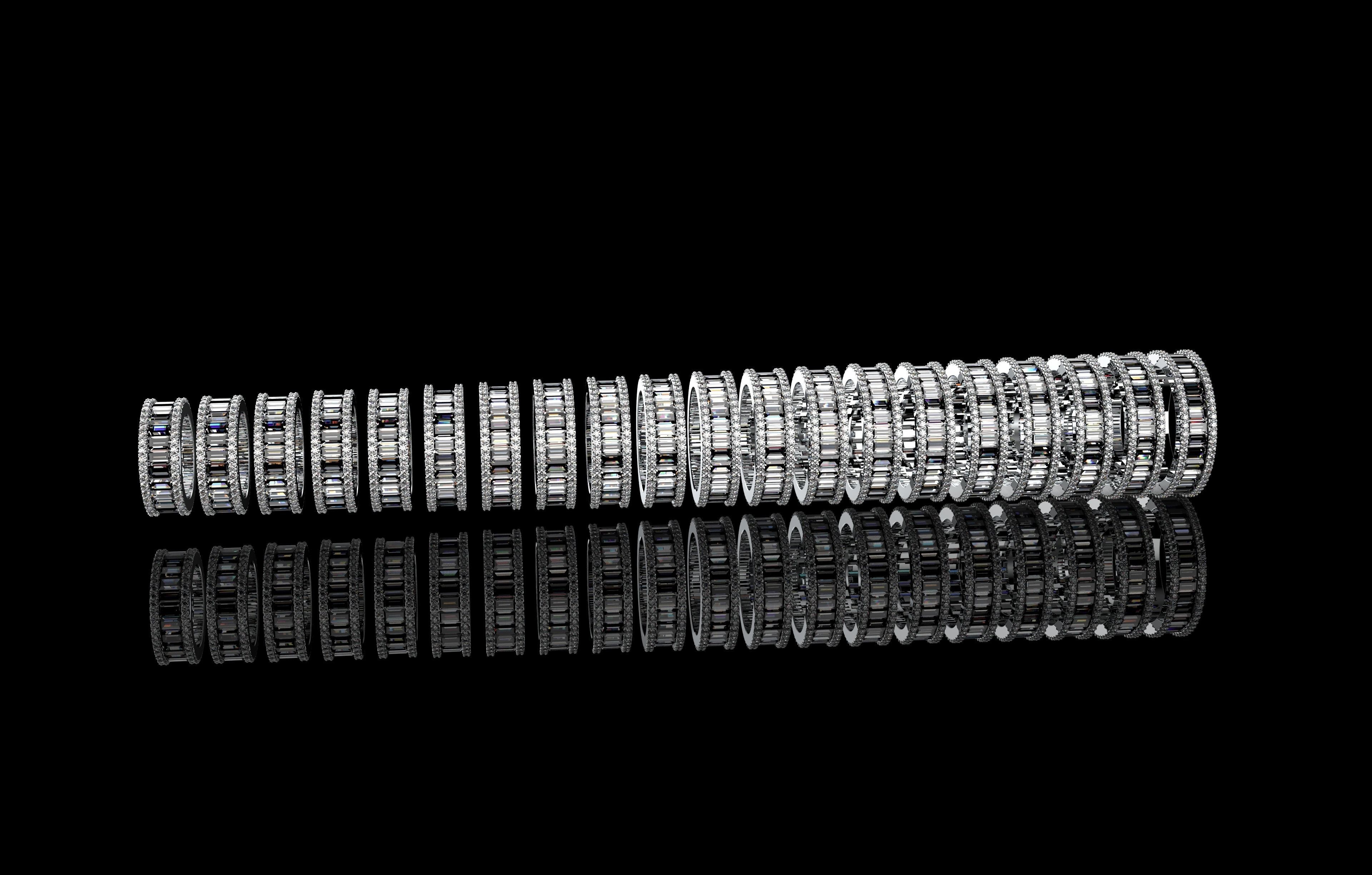 Ring Collection  3D print model_1