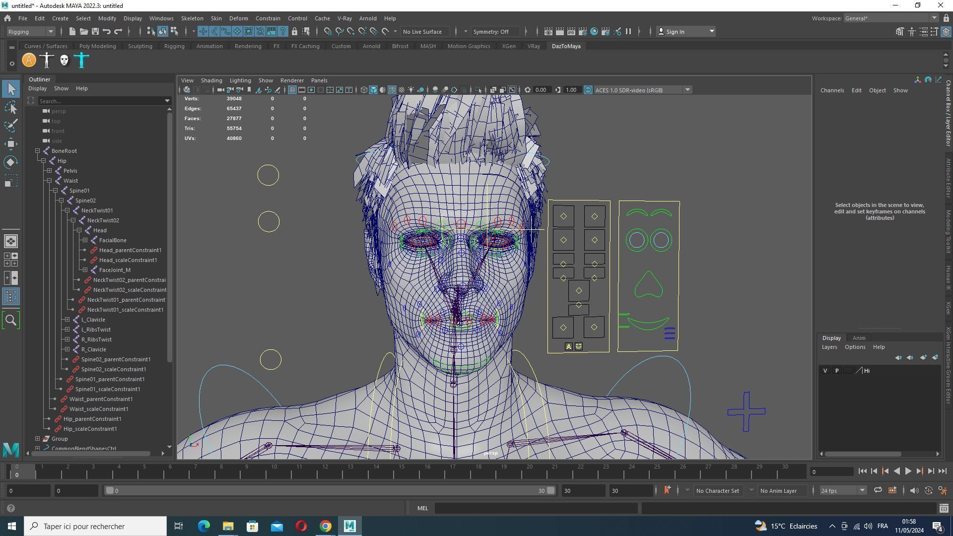 Realistic Male In Casual Outfit Survival - Sport Low-poly 3D model_28