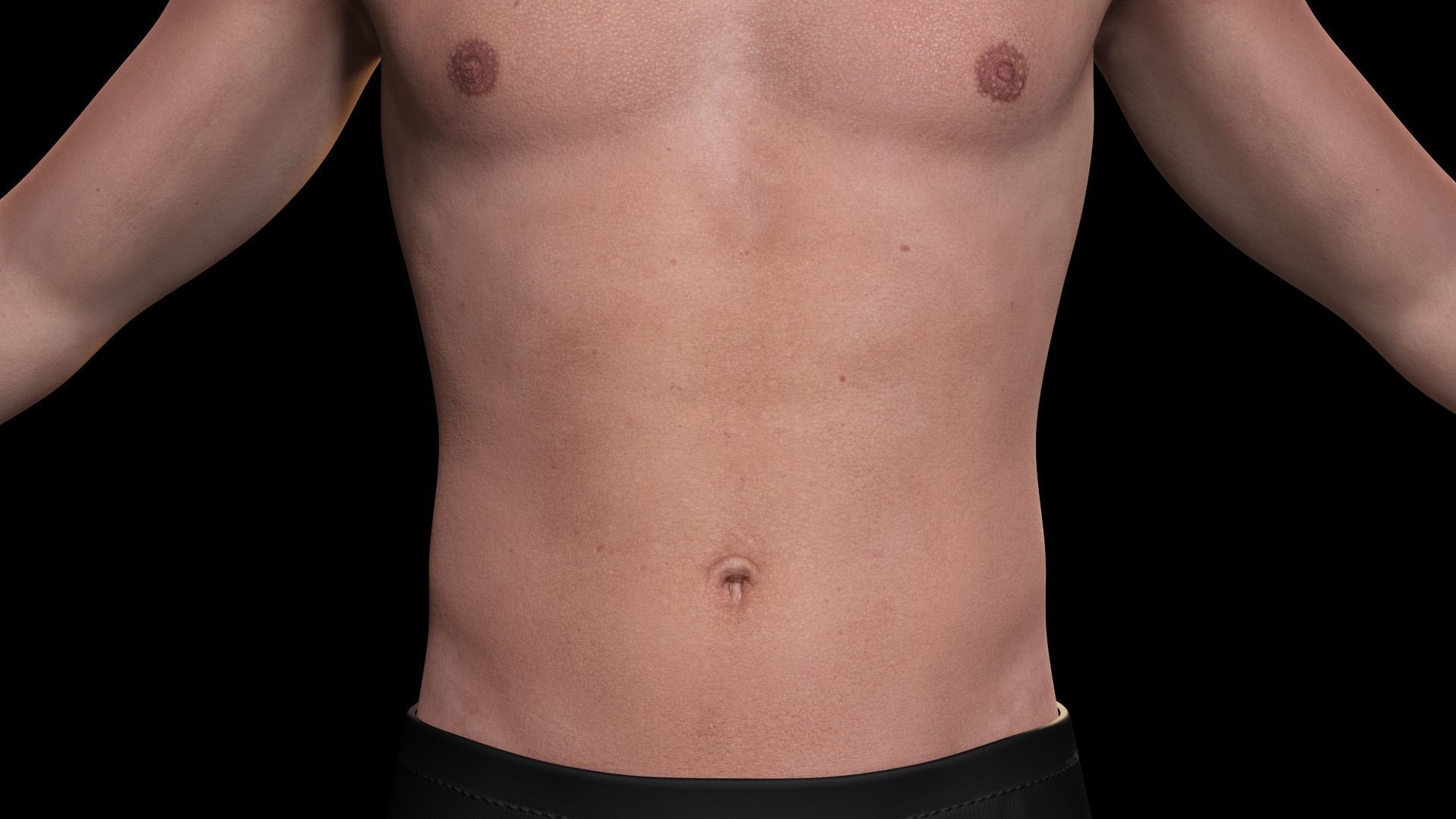 Realistic Male In Casual Outfit Survival - Sport Low-poly 3D model_13