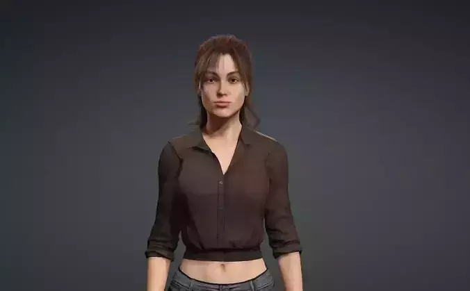 Realistic Female Character