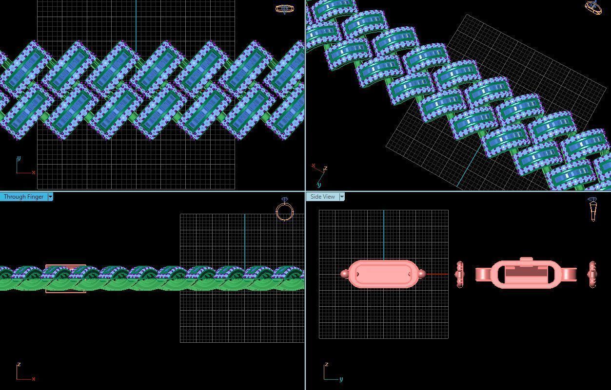 3d jewelry cuban chains 3D print model_27