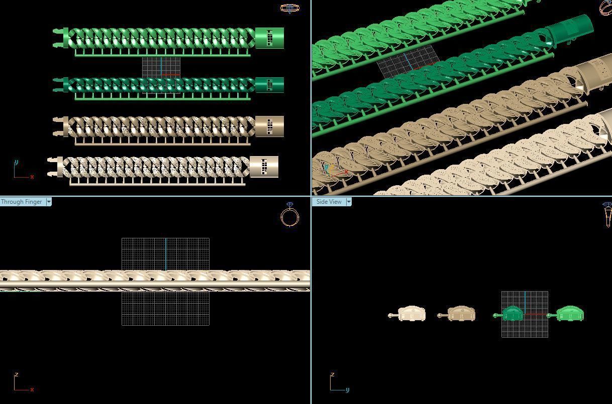 3d jewelry cuban chains 3D print model_47