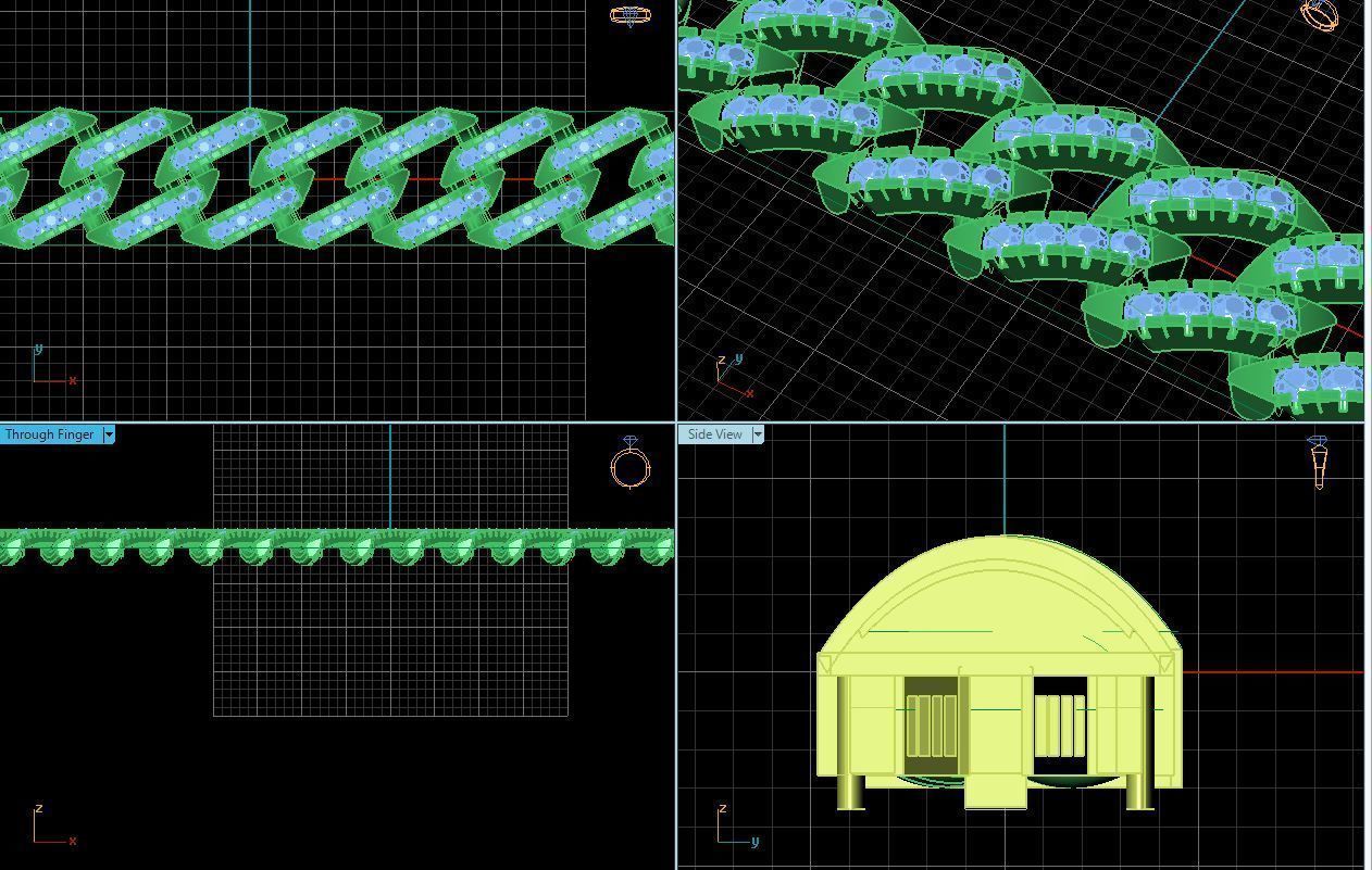 3d jewelry cuban chains 3D print model_4