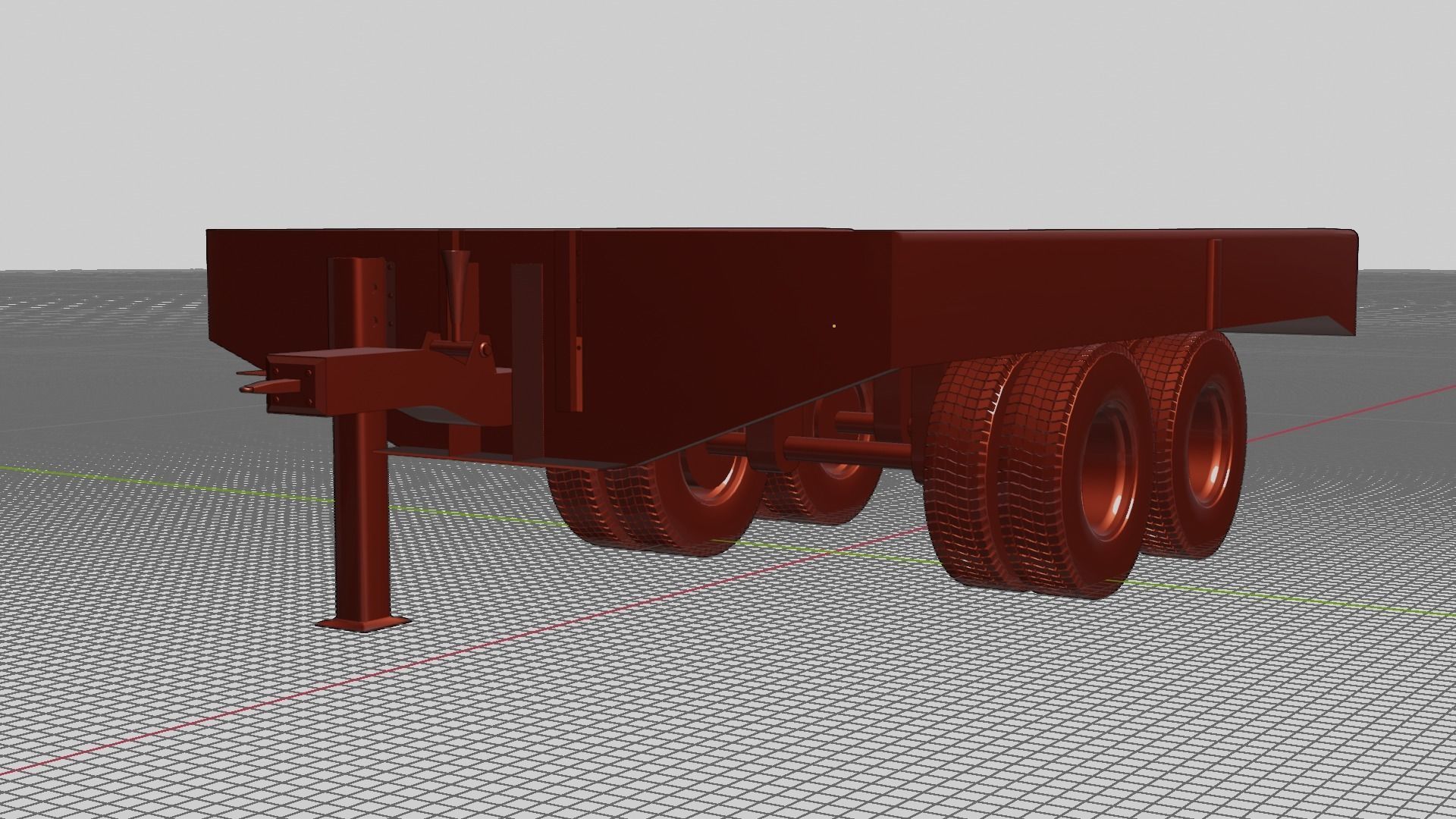 Trolly 3d Model Low-poly 3D model_7