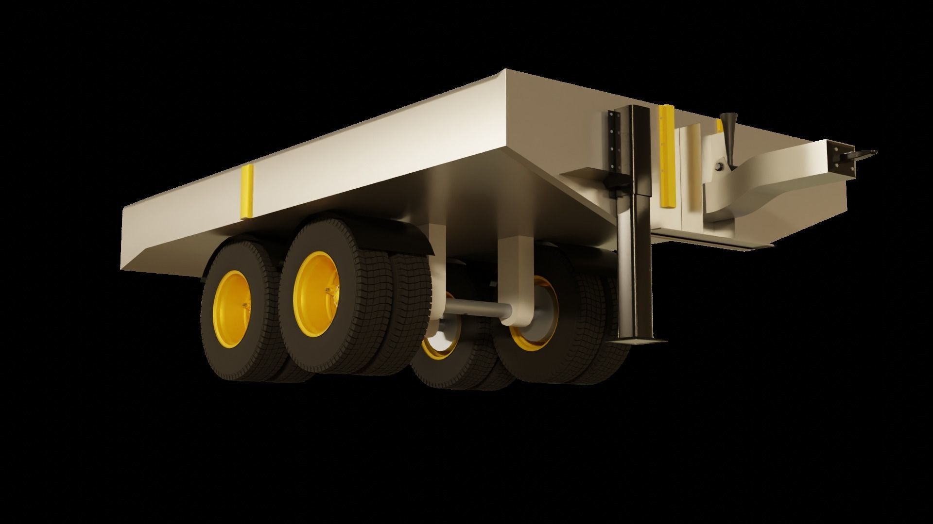 Trolly 3d Model Low-poly 3D model_6