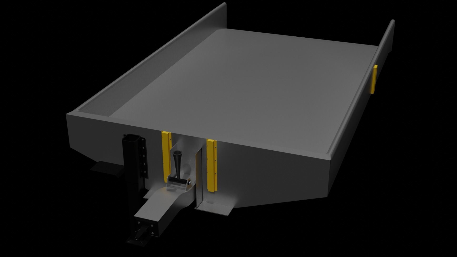 Trolly 3d Model Low-poly 3D model_3