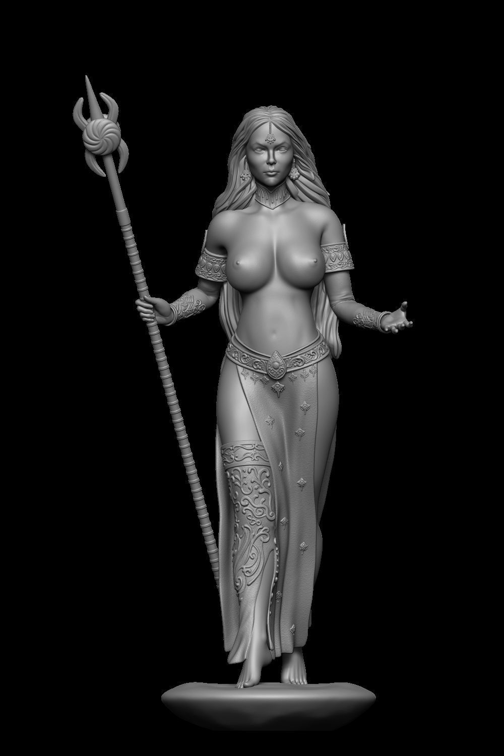 Calista Mistwalker Magic Odyssey Naked 3D print model_3