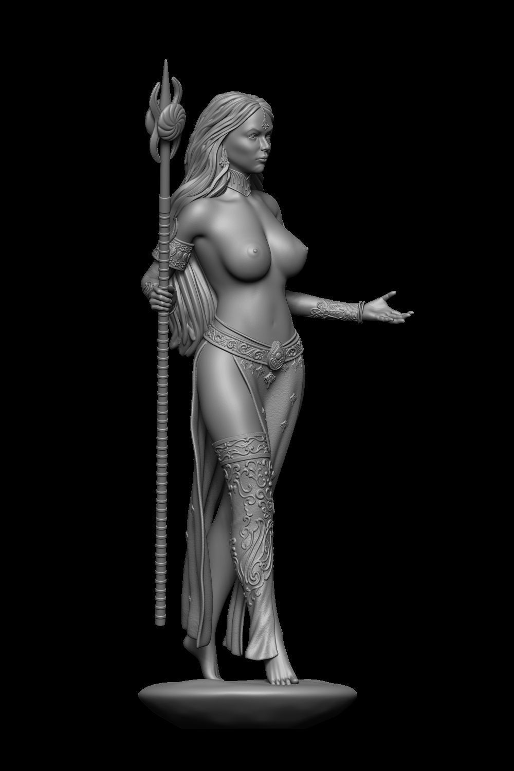 Calista Mistwalker Magic Odyssey Naked 3D print model_4