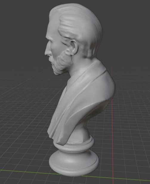 Van Gogh 3D print model_20