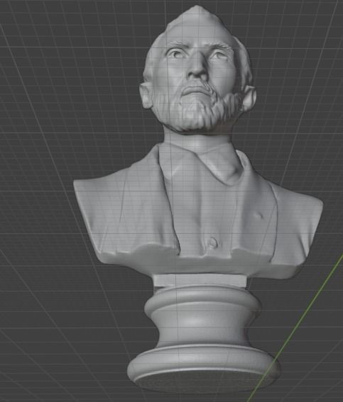 Van Gogh 3D print model_4