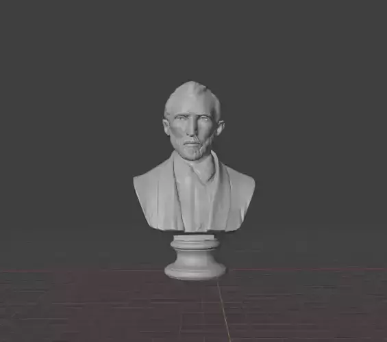 Van Gogh 3D print model