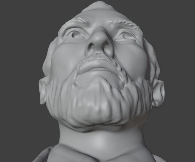 Van Gogh 3D print model_8