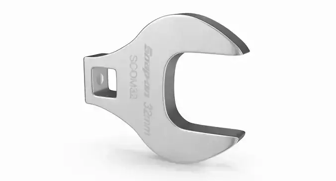 Open End Metric Crowfoot Wrench SCOM32 Low-poly 3D model