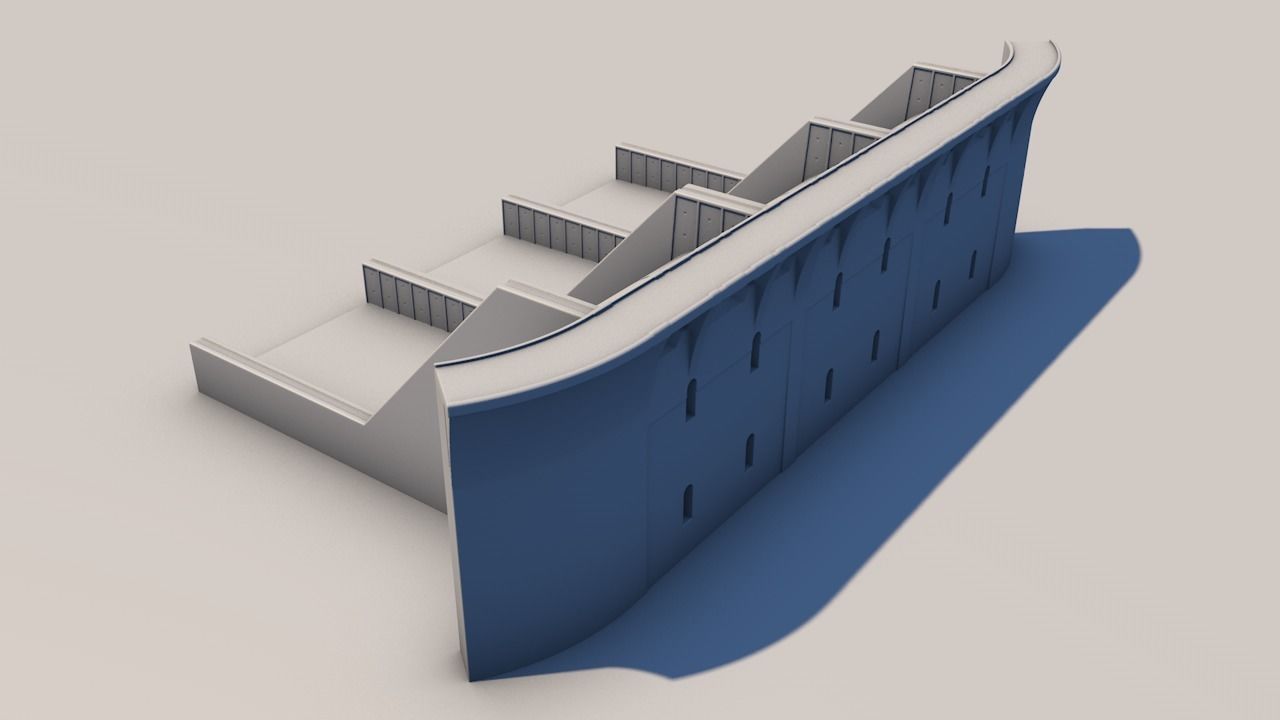 DAM for 3D print 3D print model_3