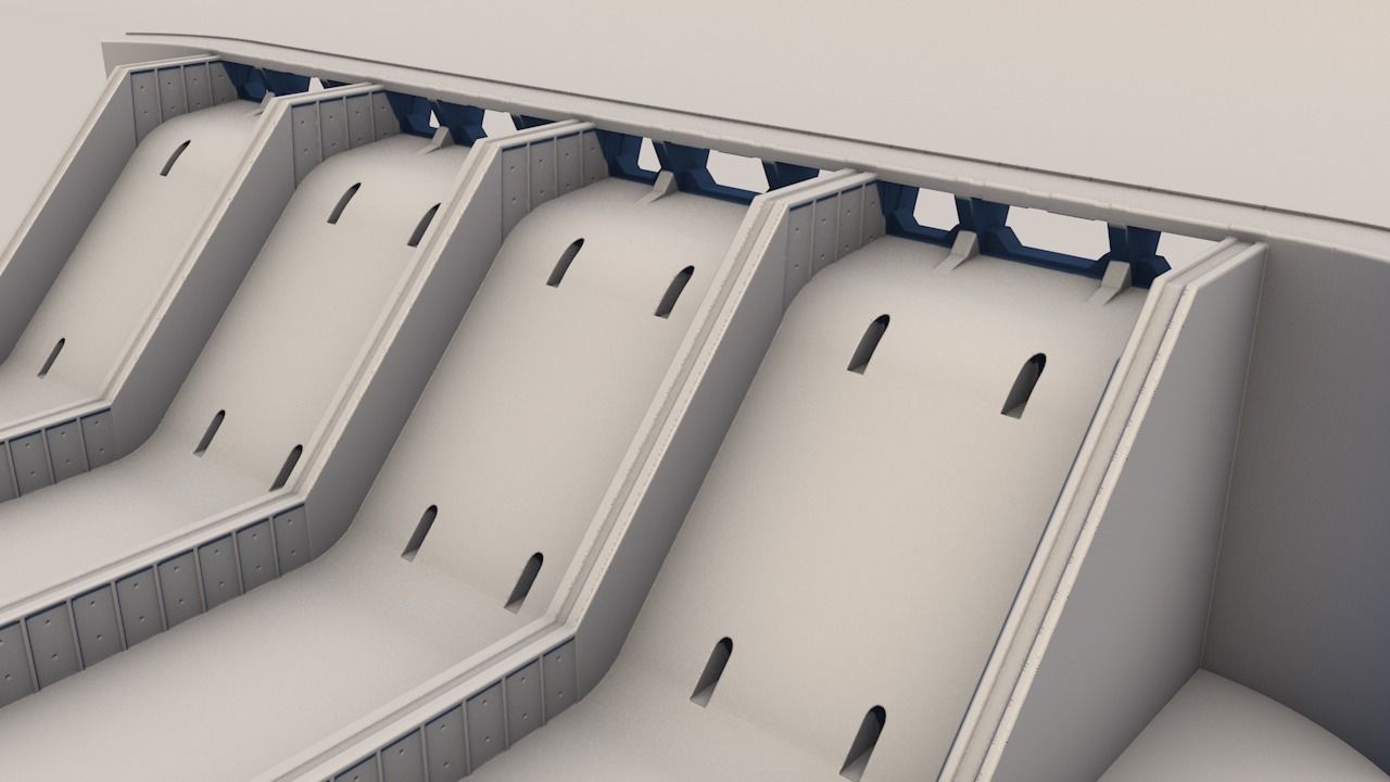 DAM for 3D print 3D print model_4